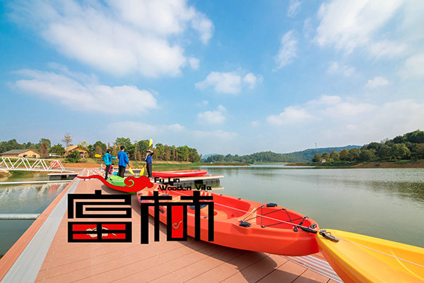 Lakeside Wooden Houses