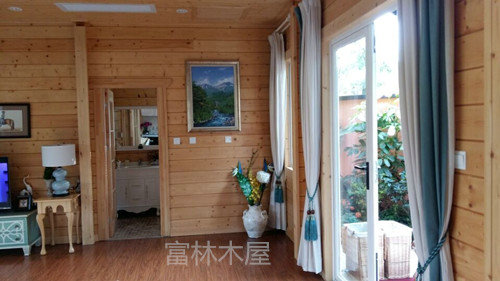 Interior Effect of Wooden House